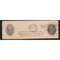 Вырезка с почтовой карточки? 1906-1907 год лот 3 ВНИМАНИЕ!!! Цена за 1-у вырезку(единицу) на Ваш выбор Штамп город Чикаго