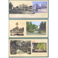 Открытки Россия 1997г. Ставрополь в прошлом и настоящем 1777-1997г.г. Комплект открыток в обложке. 18 штук.