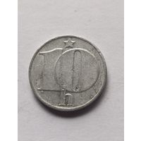Чехия. 10 геллеров 1976 года. (4).