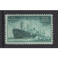США /United States 1946** Торговый флот Корабль