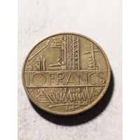 Франция 10 франков 1978