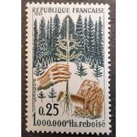 Франция. 1965г. Mi1524**. Восстановление леса.