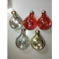 Ёлочные мини игрушки  , СССР .