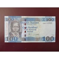 Южный Судан 100 фунтов 2019 UNC