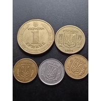 Украина 5 монет одним лотом