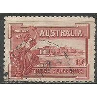 Австралия. Парламент в Камбера. 1927г. Mi#80.