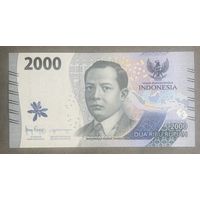 Банкнота. Индонезия. 2000 рупий 2022 год. НЕ БЫЛА В ОБОРОТЕ