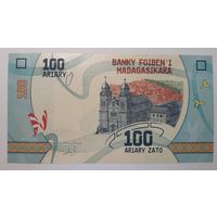 Мадагаскар, 100 ариари. Серия J. UNC.