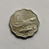 Багамы 10 центов 2010 г.