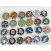 Жетоны-амулеты Shrek Шрек. 24 шт.