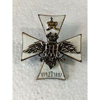 Царский полковой знак  122-й пехотный Тамбовский полк реплика