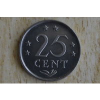 Антилы 25 центов 1984 с 1 руб