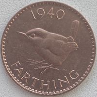 Великобритания 1 фартинг 1940 г.