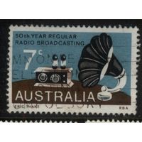 Австралия - 1973 [Mi. 541] Гашеная (AU13)