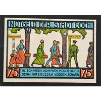 1922 год Германия 75 пфеннигов