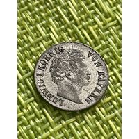 Германия Бавария 1 Крейцер 1835 г