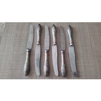 Ножи столовые мельхиор