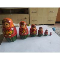 Матрёшка ссср 1950х.гг.6шт.