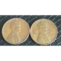 1 цент 1948 D S США