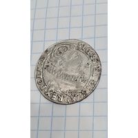 С 1 РУБЛЯ ! МОНЕТА 6 ГРОШЕЙ  ВКЛ ПОЛЬША  СРЕДНЕВЕКОВЬЕ СИГИЗМУНД lll 1625 ГОД