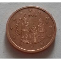 2 евроцента, Испания 2014, 2016 г., AU