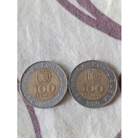 Португалия. 100 эскудо 1989 года. (4)