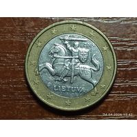 Литва 1 евро 2015