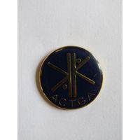 Значок. Знак. "ACTGA". "Гимнастика". м