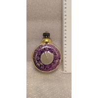 Ёлочная игрушка. Большие часы. 8