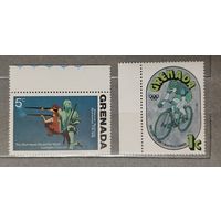 РАСПРОДАЖА КОЛЛЕКЦИИ. Гренада. марки "велоспорт, стрельба"