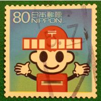 Япония 1 апреля 2003. Постоун, маскот почтовой службы Японии