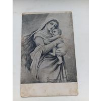 Открытка Боденглюзень Мадонна старая открытка