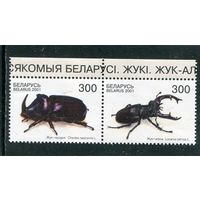 Беларусь 2001. Фауна. Жуки. Сцепка