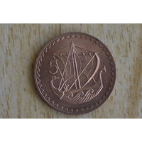 Кипр 5 милей 1963 с 1 руб
