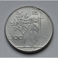 Италия, 100 лир 1978 г.