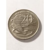 Австралия 20 центов 1976