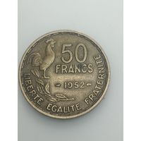 Франция 50 франков 1952 года .