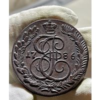 5 копеек 1786 КМ без МЦ.Кладовая.Состояние!!