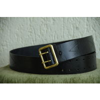 Ремень офицерский  , черный  ( в использовании не был )   125 см