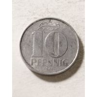 ГДР 10 пфенинг 1968 А