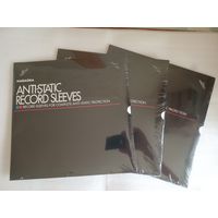 (лот - 3 шт) Пакеты антистатические для хранения виниловых пластинок внутренние (Nagaoka) (made in Japan)