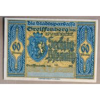 Германия, 60 пфеннигов 1921 г, Грейффенберг (Greiffenberg), 470.3b, 192* не прописан год окончания действия