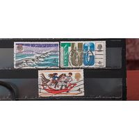 РАСПРОДАЖА. ВЕЛИКОБРИТАНИЯ 1968г. Полные серии. Гаш.