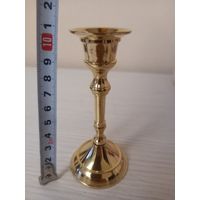 Подсвечник латунный