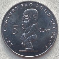 Острова Кука 5 центов 2000 г.