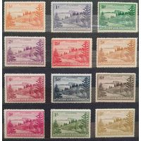 Британские колонии. Остров Норфолк SG1-12 полная серия 1947 года MH/MLH
