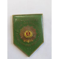 Знак. Значок. Медаль. "Немецкая народная полиция". "Дружинник". Южная группа войск. Армия стран Варшавского договора. ГДР. Германия. Ретро СССР. м