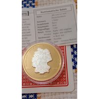 Науру 1 доллар 2010. 20 лет объединения Германии скульптурная монета