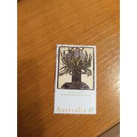 1996 Австралия растение Банксия на картине Маргарет Престон флора искусство культура (4-5)