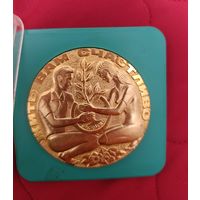 Настольная медаль